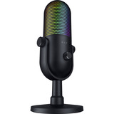 Razer Seiren V3 Chroma 32-Bit DSP, Microfono Nero