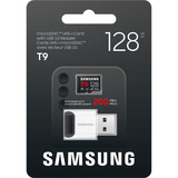 Samsung T9 microSDXC 128 GB, Scheda di memoria Nero