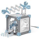 Schleich ELDRADOR CREATURES 42733 set da gioco, Gioco figura Azione/Avventura, Monsters and dragons, Ice World, BattleCave, 7 anno/i, Multicolore