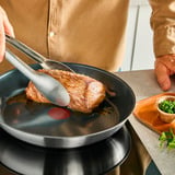 Tefal Set di padelle acciaio inox Emotion, 2 pezzi Nero/in acciaio inox