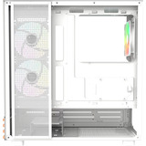 Thermaltake View 270 Plus WS ARGB, Chassis Tower bianco/legno