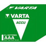 VARTA LongLife Batteria ricaricabile Mini Stilo AAA Nichel-Metallo Idruro (NiMH), Contenitore batteria Batteria ricaricabile, Mini Stilo AAA, Nichel-Metallo Idruro (NiMH), 1,2 V, 1 pz, 800 mAh