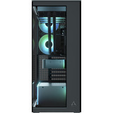 ARCTIC Xtender Black (Mirror Glass) Midi Tower Nero, Chassis Tower Nero, Midi Tower, PC, Nero, EATX, Metallo, Vetro temperato, Gaming