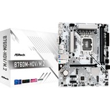 ASRock B760M-HDV/M.2 WHITE, Scheda madre bianco