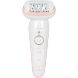 Braun Silk-épil 9 9-030 40 pinzette Bianco, Epilatore bianco/Rosa, Bianco, 40 pinzette, MicroGrip, Epilazione, Rasatura, CA/Batteria, 100 - 240 V