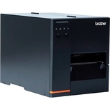 Brother TJ-4120TN stampante per etichette (CD) Termica diretta/Trasferimento termico 300 x 300 DPI 178 mm/s Collegamento ethernet LAN Nero, Termica diretta/Trasferimento termico, 300 x 300 DPI, 178 mm/s