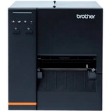 Brother TJ-4120TN stampante per etichette (CD) Termica diretta/Trasferimento termico 300 x 300 DPI 178 mm/s Collegamento ethernet LAN Nero, Termica diretta/Trasferimento termico, 300 x 300 DPI, 178 mm/s