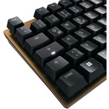 CHERRY KC 200 MX tastiera Universale USB QWERTZ Tedesco Nero, Bronzo Nero/Bronzo, Full-size (100%), Cablato, USB, Interruttore a chiave meccanica, QWERTZ, Nero, Bronzo