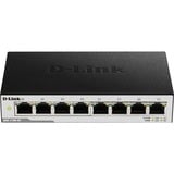 D-Link DGS-1100-08V2 Gestito L2 Gigabit Ethernet (10/100/1000) Nero, Interruttore Gestito, L2, Gigabit Ethernet (10/100/1000)