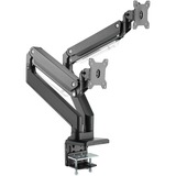 Digitus Supporto universale doppio per monitor, Base per monitor Nero