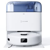 ECOVACS DEEBOT mini Robot Aspirapolvere Lavapavimenti, 9000Pa, ZeroTangle 2.0, TrueMapping 2.0, Asciugatura ad Aria Calda 45°C, Svuotamento Automatico, Lavaggio Profondo Intelligente, Blue, Aspirazione robot bianco/Blu, 9000Pa, ZeroTangle 2.0, TrueMapping 2.0, Asciugatura ad Aria Calda 45°C, Svuotamento Automatico, Lavaggio Profondo Intelligente, Blue, Senza sacchetto, Blu, Bianco, Rotondo, Sacchetto per la polvere, Carica, Purification, 55 dB