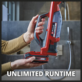 EINHELL Power X-Change BRILLIANTO, Lavavetri rosso