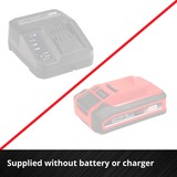 EINHELL TE-AP 18 Li Nero, Rosso, Scambiarsi sega rosso/Nero, Nero, Rosso, 2,2 cm, 10 cm, 6 mm, Batteria, 80 mm