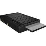 ICY BOX IB-2536StS Universale Gabbia HDD, Inquadramento Nero, Universale, Gabbia HDD, Plastica, Nero, 2.5", Cina