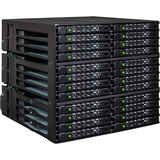 Icy Dock MB924IP-B parte del case del computer Universale Gabbia HDD, Inquadramento Nero, Universale, Gabbia HDD, Metallo, Nero, 2.5", CE, RoHS, REACH