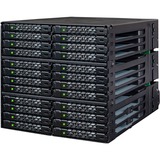 Icy Dock MB924IP-B parte del case del computer Universale Gabbia HDD, Inquadramento Nero, Universale, Gabbia HDD, Metallo, Nero, 2.5", CE, RoHS, REACH