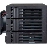 Icy Dock MB924IP-B parte del case del computer Universale Gabbia HDD, Inquadramento Nero, Universale, Gabbia HDD, Metallo, Nero, 2.5", CE, RoHS, REACH