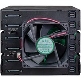 Icy Dock MB924IP-B parte del case del computer Universale Gabbia HDD, Inquadramento Nero, Universale, Gabbia HDD, Metallo, Nero, 2.5", CE, RoHS, REACH