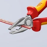 KNIPEX KP-0306180 Pinze, Pinze universali rosso/Giallo, Rosso/giallo, 18 cm, 264 g