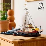 LEGO Ideas 21350 Lo Squalo, Kit Modellismo per Adulti da Costruire, Diorama da Collezione, Regalo Creativo per Uomo o Donna, Giochi di costruzione Kit Modellismo per Adulti da Costruire, Diorama da Collezione, Regalo Creativo per Uomo o Donna, Set da costruzione, 18 anno/i, Plastica, 1503 pz, 2,29 kg