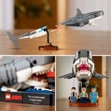 LEGO Ideas 21350 Lo Squalo, Kit Modellismo per Adulti da Costruire, Diorama da Collezione, Regalo Creativo per Uomo o Donna, Giochi di costruzione Kit Modellismo per Adulti da Costruire, Diorama da Collezione, Regalo Creativo per Uomo o Donna, Set da costruzione, 18 anno/i, Plastica, 1503 pz, 2,29 kg