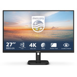 Philips 27E1N1800A/00 Monitor PC 68,6 cm (27") 3840 x 2160 Pixel 4K Ultra HD LED Nero, Monitor LED Nero, 68,6 cm (27"), 3840 x 2160 Pixel, 4K Ultra HD, LED, 4 ms, Nero