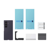 Samsung Custodia Magnetica in Silicone, Custodia per telefono viola scuro
