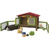 Schleich FARM WORLD 42728 set da gioco, Gioco figura Animale, Farm, Farm animals / farm toys, 3 anno/i, Multicolore