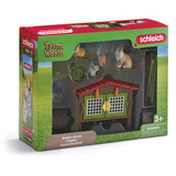 Schleich FARM WORLD 42728 set da gioco, Gioco figura Animale, Farm, Farm animals / farm toys, 3 anno/i, Multicolore