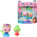Spin Master Gabby's Dollhouse: Il Film - Set di Figure Regina Kitty Fata & Gattino Gnomo, Gioco figura 
