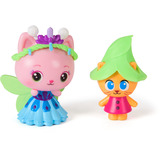 Spin Master Gabby's Dollhouse: Il Film - Set di Figure Regina Kitty Fata & Gattino Gnomo, Gioco figura 