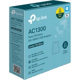 TP-Link Archer T3U Nano WLAN 1267 Mbit/s, Adattatore Wi-Fi Wireless, USB, WLAN, Wi-Fi 5 (802.11ac), 1267 Mbit/s, Nero
