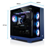 Thermaltake FTW V380XL 9070XT, PC Gaming viola/trasparente