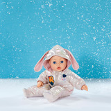 ZAPF Creation BABY born Winter Suit Cream 43cm, Accessori della bambola BABY born Winter Suit Cream 43cm, Salopette per bambola, 3 anno/i
