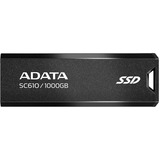 ADATA SC610 unità flash USB 1 TB USB tipo A 3.2 Gen 2 (3.1 Gen 2) Nero, Disco a stato solido Nero, 1 TB, USB tipo A, 3.2 Gen 2 (3.1 Gen 2), Sleeve, 13 g, Nero
