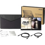 ASUS MB16ACV Monitor PC 39,6 cm (15.6") 1920 x 1080 Pixel Full HD LED Nero, Monitor LED Nero, 39,6 cm (15.6"), 1920 x 1080 Pixel, Full HD, LED, 5 ms, Nero