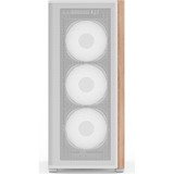 Aerocool D501A Midi Tower Nero, Legno, Chassis Tower bianco/legno, Midi Tower, PC, Nero, Legno, ATX, micro ATX, Mini-ITX, Acrilonitrile butadiene stirene (ABS), SPCC, Legno, Gaming