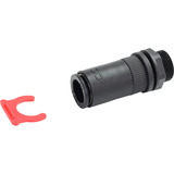 Alphacool Accoppiatore rapido ES G1/4 IG PushIn femmina, Connessione Nero