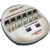 Ansmann Energy 16+ Carica batterie, Caricabatterie 9v, Stilo AA, Mini Stilo AAA, C, D