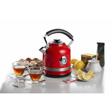 Ariete 2854 Bollitore Elettrico con Autospegnimento - Base Cordless - Filtro Removibile - Termometro - 2000 Watt - 1,7 Litri - Linea Moderna - Rosso rosso, 7 Litri - Linea Moderna - Rosso, 1,7 L, 2000 W, Rosso, Acciaio inox, Indicatore del livello dell'acqua, Arresto di sicurezza contro il surriscaldamento