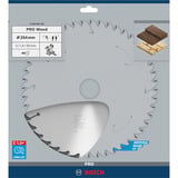Bosch 2 608 640 435 non classificato, Lama per sega Legno, 25,4 cm, 3 cm, 1,4 mm, 2 mm, ATB (Angolo smussato superiore alternato)