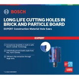 Bosch 2 608 900 489 sega per trapano 15 pz, Sega a tazza Set, Mattone, Pannello di fibra a media densità (MDF), Piastrelle morbide in ceramica, Legno dolce, Nero, Blu, 6 cm, 20,22,25,32,35,40,44,51,60,68,76 mm, 15 pz