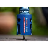 Bosch 2 608 900 489 sega per trapano 15 pz, Sega a tazza Set, Mattone, Pannello di fibra a media densità (MDF), Piastrelle morbide in ceramica, Legno dolce, Nero, Blu, 6 cm, 20,22,25,32,35,40,44,51,60,68,76 mm, 15 pz