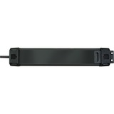 Brennenstuhl Multipresa Premium-Line 6 vie, Ciabatta Nero