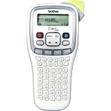 Brother PT-H105 stampante per etichette (CD) Trasferimento termico 180 x 180 DPI 20 mm/s TZe ABC, Stampa etichette bianco/grigio, ABC, TZe, Trasferimento termico, 180 x 180 DPI, 20 mm/s, Grigio, Bianco