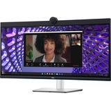 Dell P Series P3424WEB Monitor PC 86,7 cm (34.1") 3440 x 1440 Pixel 4K Ultra HD LCD Nero, Monitor LED Nero/Argento, 86,7 cm (34.1"), 3440 x 1440 Pixel, 4K Ultra HD, LCD, 8 ms, Nero
