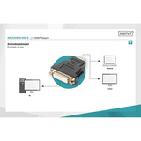 Digitus Adattatore DVI-I > HDMI Nero
