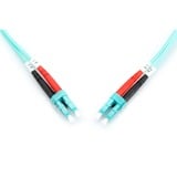 Digitus Cavo patch LWL, duplex, connettore LC > LC, multimodo OM3 turchese