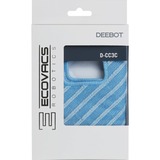 ECOVACS D-CC3C accessorio e ricambio per aspirapolvere Panno mop Robot aspirapolvere, Copertina di tergicristallo Panno mop, Robot aspirapolvere, Blu, Grigio, Ecovacs, DEEBOT OZMO 930, 3 pz