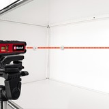 EINHELL Livella laser, Linea laser Nero/Rosso, 5 m, 20 m, Livella lineare/puntiforme, Nero, Rosso, 110 mm, 200 mm